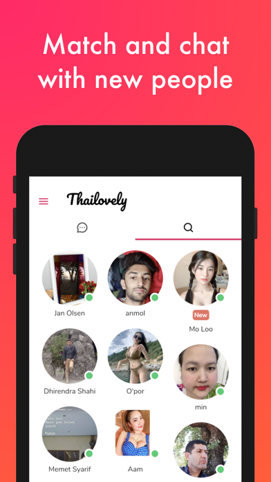 Screenshot #2 pour ThaiLovely — Thai Dating App