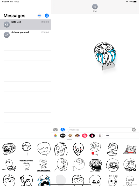 Screenshot #5 pour Meme Sticker Collection