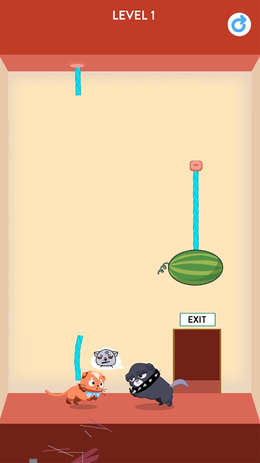 #4. Rescue Kitten - Rope Puzzle (iOS) 由: Gamee