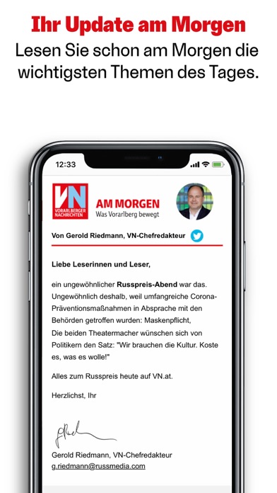 VN - Vorarlberger Nachrichten Screenshot