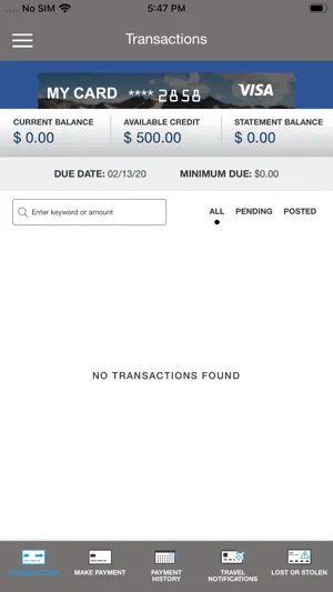 AVFCU Credit screenshot 3