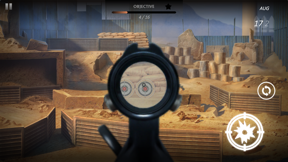 #2. Canyon Shooting 2 (iOS) 由: 嘉杰 孙