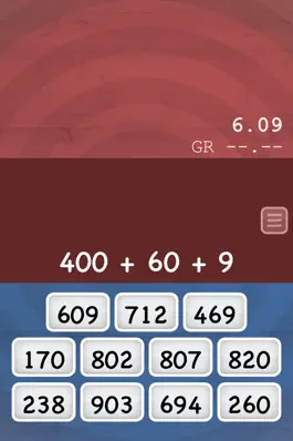 Game screenshot Math Slide: hundred, ten, one hack