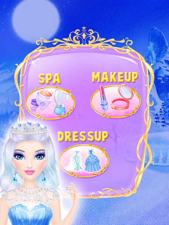 Ice Queen Makeover Makeup App