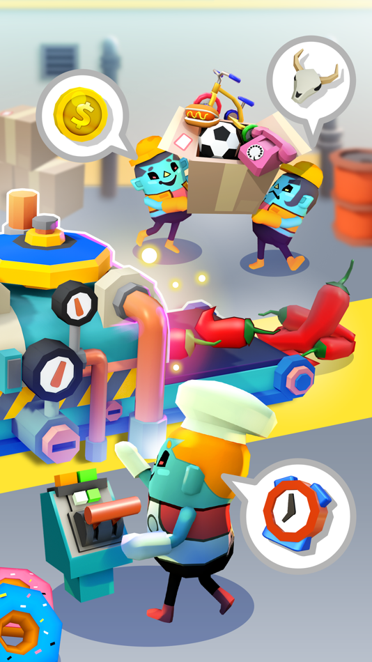 #2. Idle Super Factory (iOS) 由: Twitchy Finger Ltd