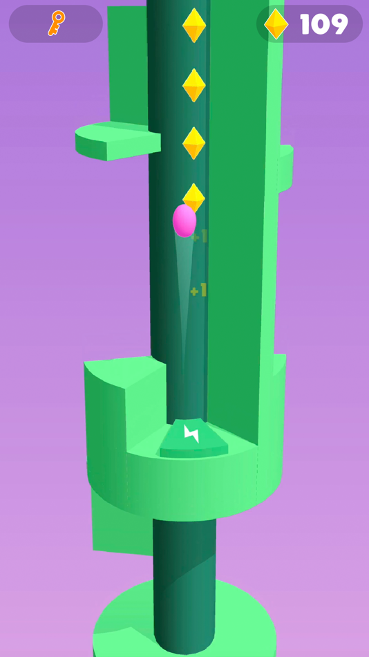 #7. Ball Maze - Helix Jump Games (iOS) Podle: FortyFour Games