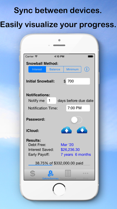 Debt Snowball Pro - Pay Debt Screenshot