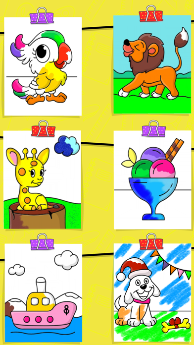 Coloring Book for Kids Game 2+ Screenshot