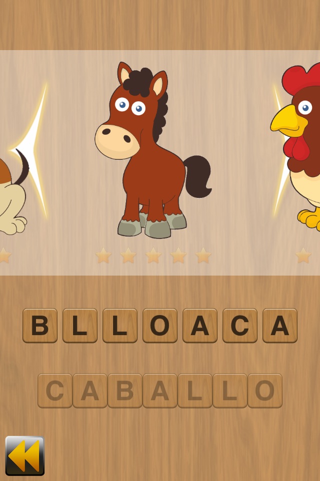 Spelling game screenshot 2