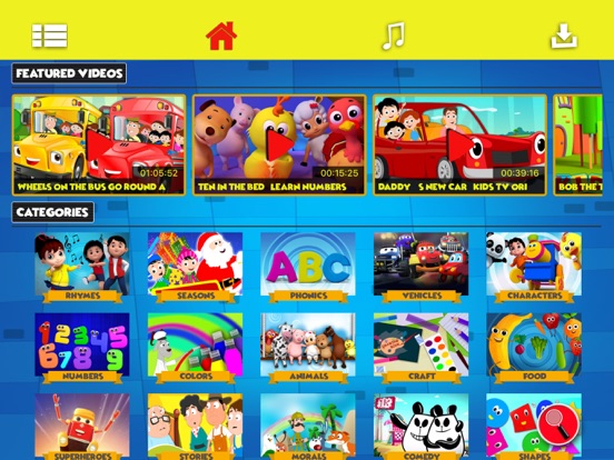 Screenshot #4 pour Kids First Videos & Rhymes