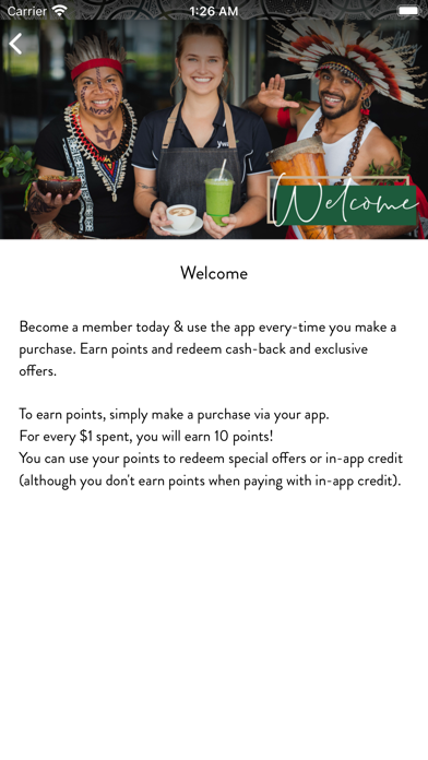 YWAM Campus Cafe Screenshot