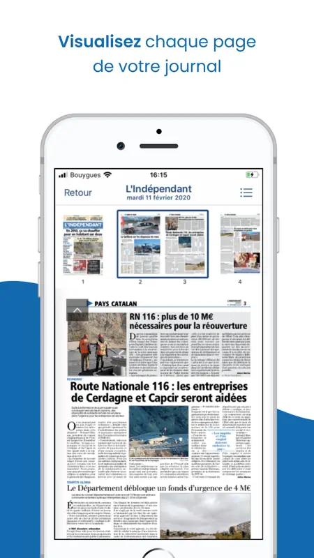 L'Indépendant Le Journal screenshot 4 of 8