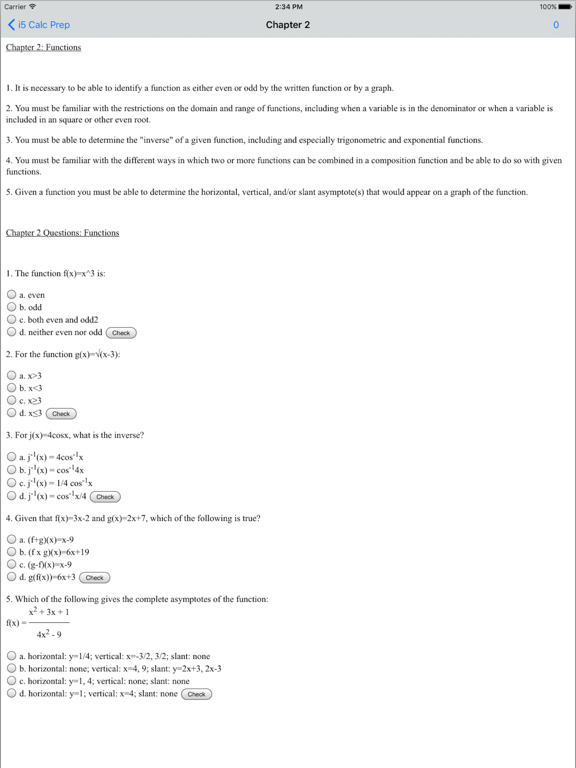 Screenshot #4 pour i5 Calc Prep