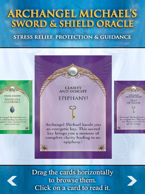Archangel Michael's Oracle iPad screenshot 4 - Lifestyle app