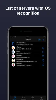 terminal & ssh iphone screenshot 2
