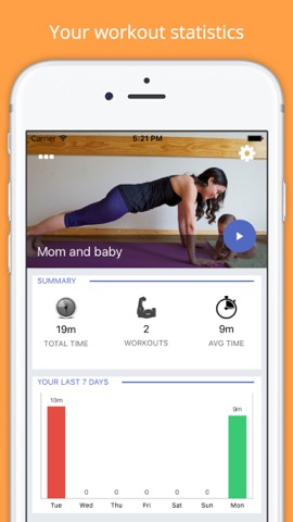 9 Minutes Mom and Baby Workoutのおすすめ画像1