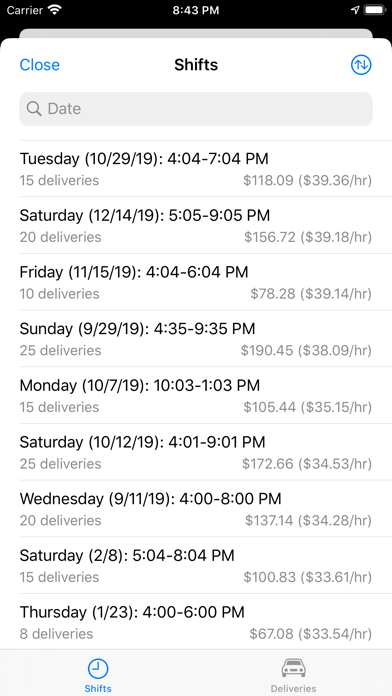 Driver Dollars iPhone screenshot 9 - Finance app