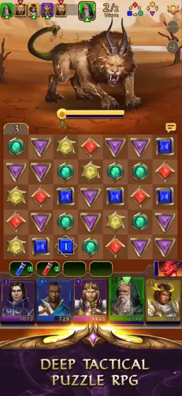 Game screenshot Gemstone Legends - Match 3 RPG hack