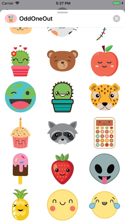 Odd One Out Sticker Pack screenshot-3