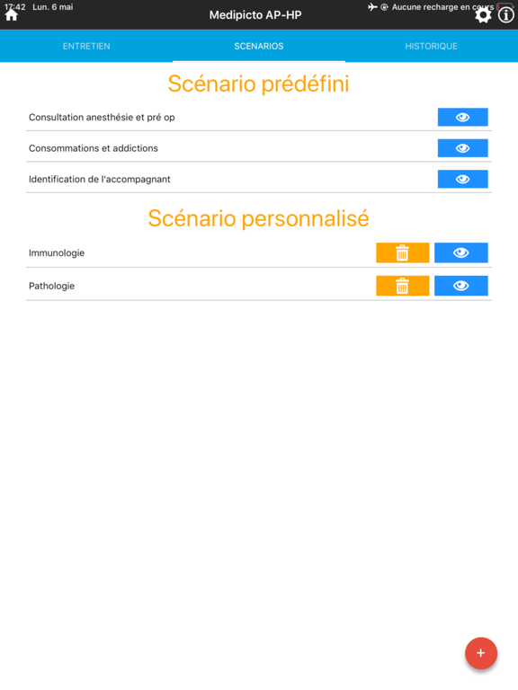 Medipicto iPad screenshot