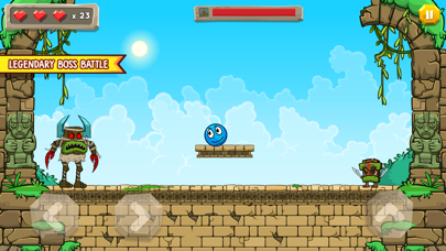 Blue Ball 11: Red Bounce Ball Screenshot
