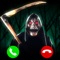 A fun call prank with a light hearted horror theme