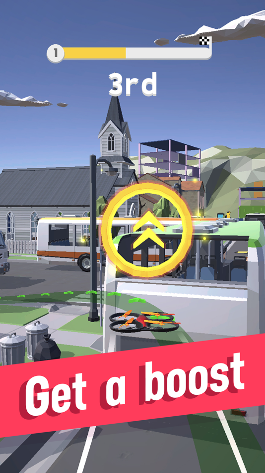 #2. Drone Race! (iOS) 由: Mossa Games, LLC