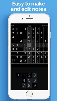 pure sudoku: the logic game iphone screenshot 3
