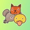 Imaginary Friends is a fun little app where you create your own conversations with up to 4 other fun animal characters
