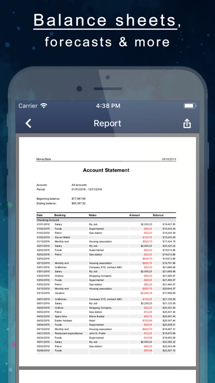 MoneyStats - Budget Planner screenshot-6