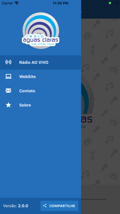 Screenshot #3 pour Rádio Águas Claras