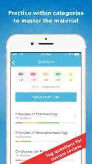 pharmacology: usmle & naplex iphone screenshot 2