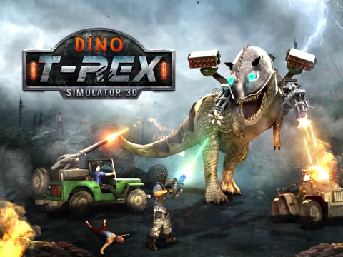 Dino Trex Simulator 3Dのおすすめ画像1