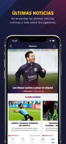 Screenshot 5 FC Barcelona Oficial iphone