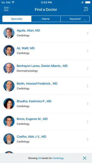 Memorial Physician Group screenshot 2