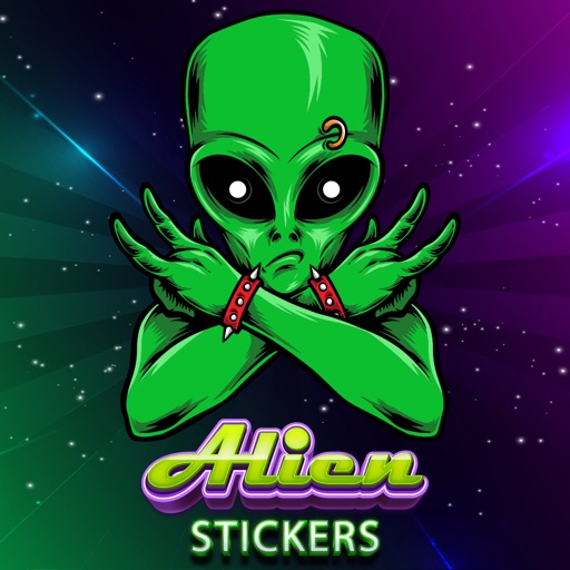 Aliens Stickers Pack icon