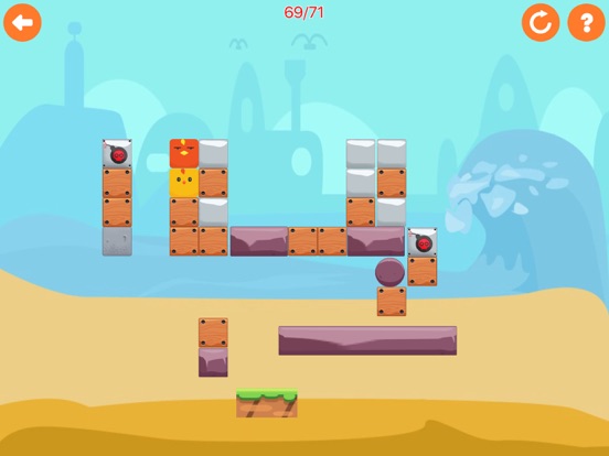 Physics box - Gravity puzzle iPad screenshot