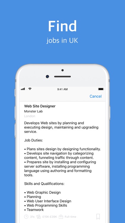 Gettery UK Job Search