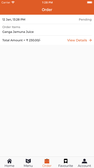 Zesty Treat Food Delivery screenshot