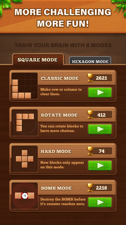 #4. Fill Wooden Block: Cube Puzzle (iOS) 由: LIHUHU PTE. LTD.