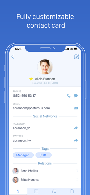 ‎Top Contacts - Contact Manager Screenshot