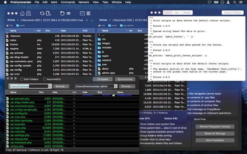 Screenshot #2 pour ProCommander - File Manager
