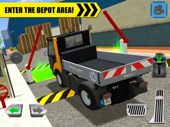 Truck Driver: Depot Parking iPad app afbeelding 1