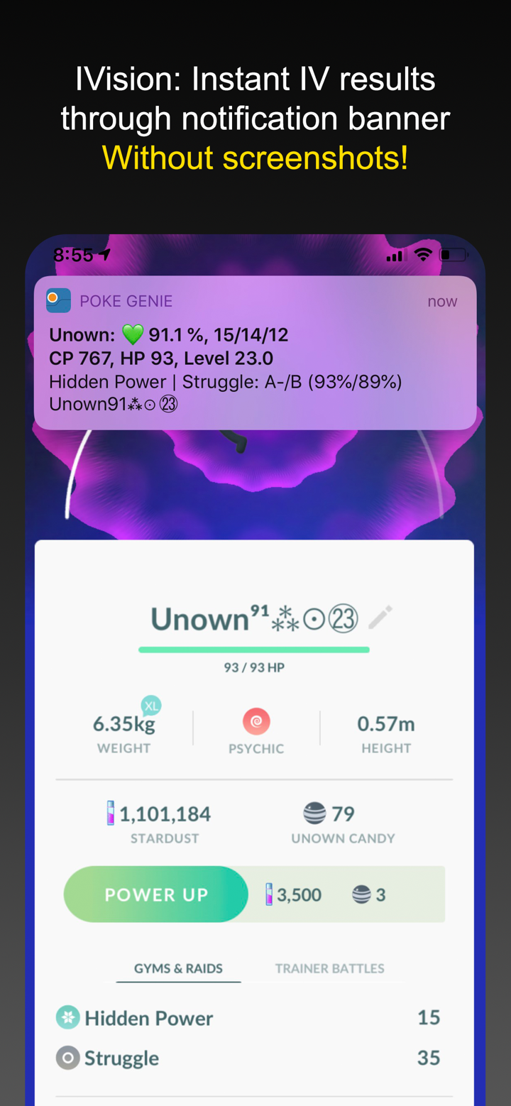 Poke Genie -Remote Raid IV PvP screenshot 4