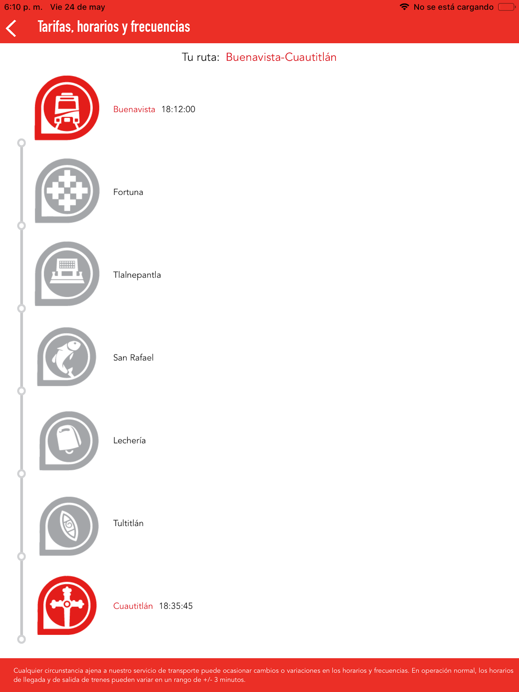 Mi Suburbano screenshot 6