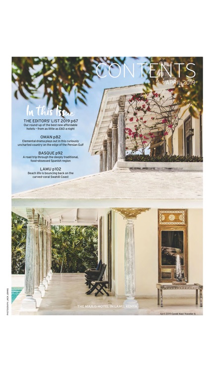 Condé Nast Traveller Magazine