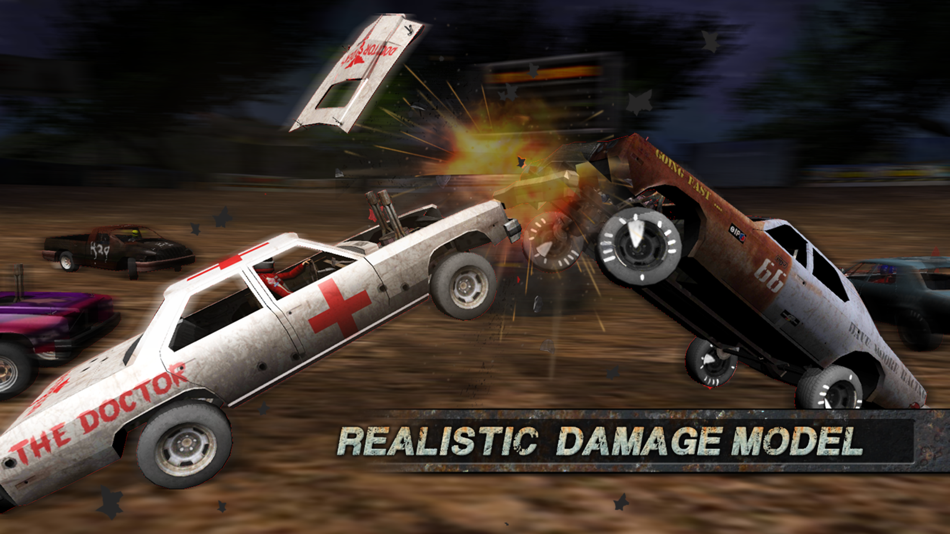 #4. Demolition Derby Crash Racing (iOS) 由: Rabbit Mountain