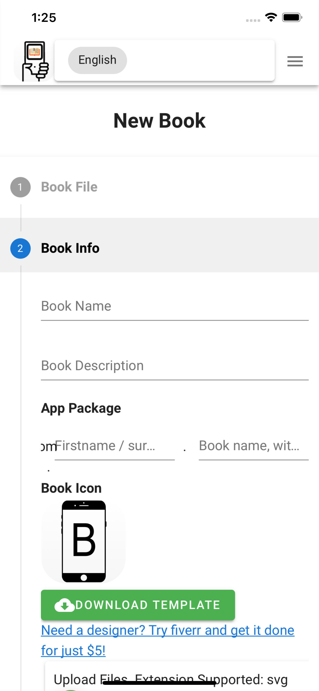 Book2App screenshot 3