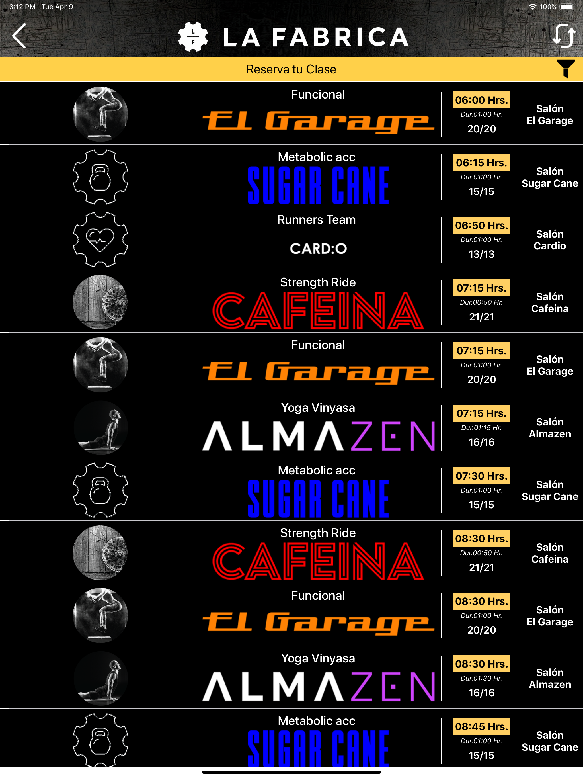 La Fábrica Exclusive Wellness screenshot 9