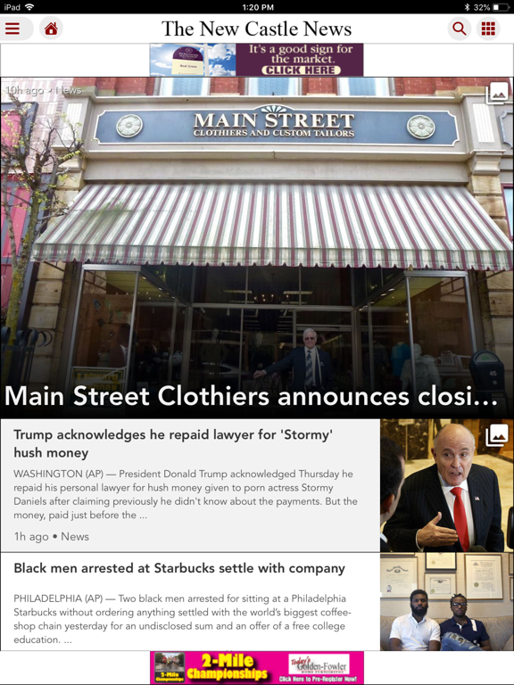 New Castle News (PA) iPad screenshot 1 - News app